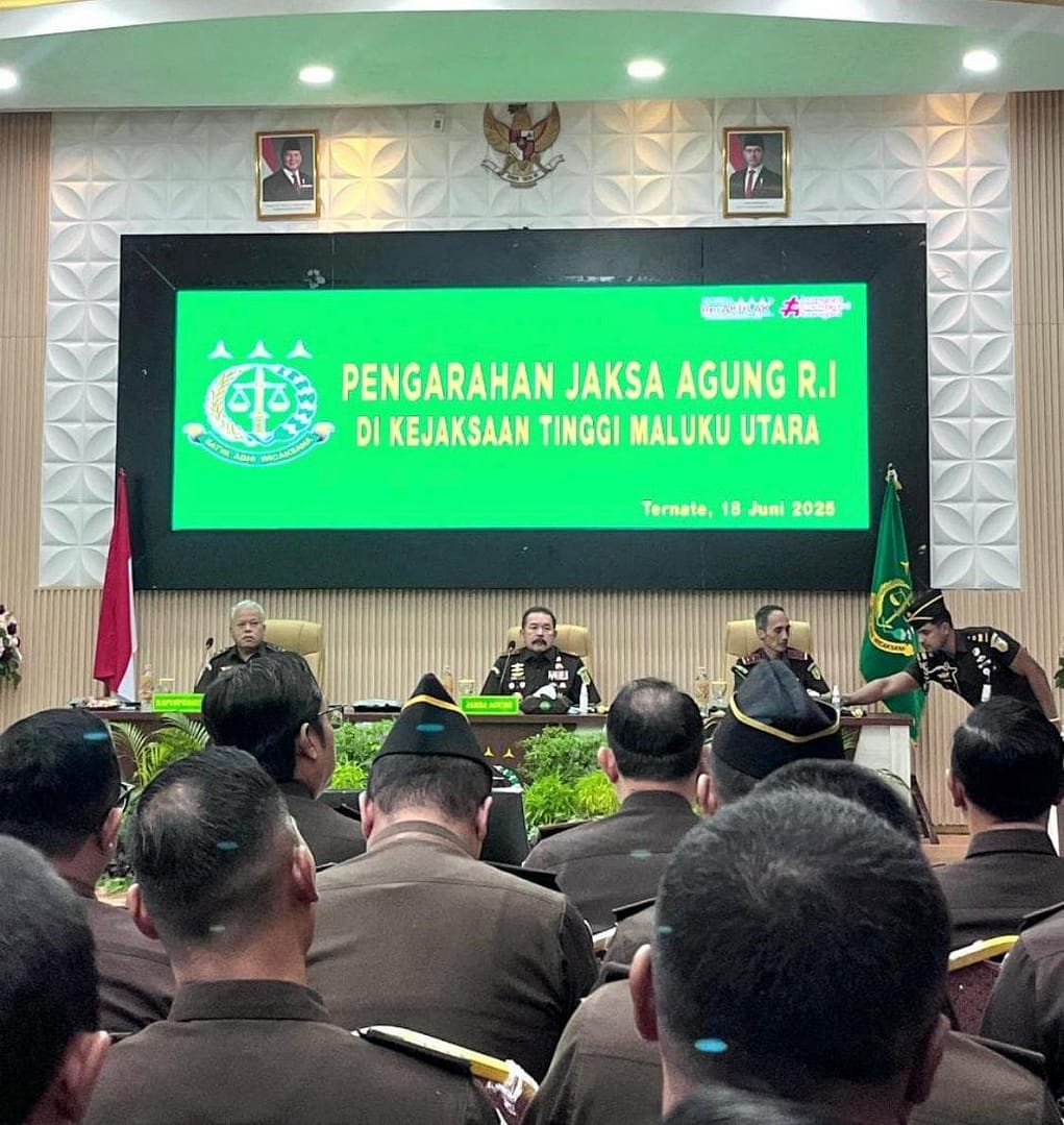 Kunjungi Malut, Jaksa Agung Berikan Pengarahan Khusus