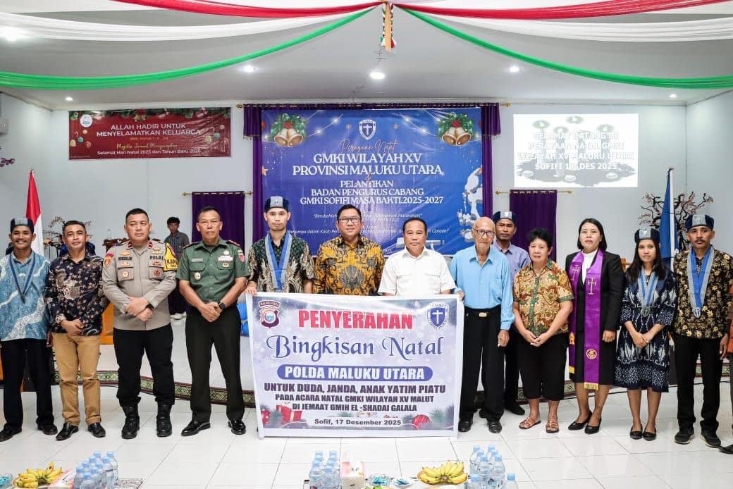 Wakapolda Kunjungi Gereja El-Shadai Tidore