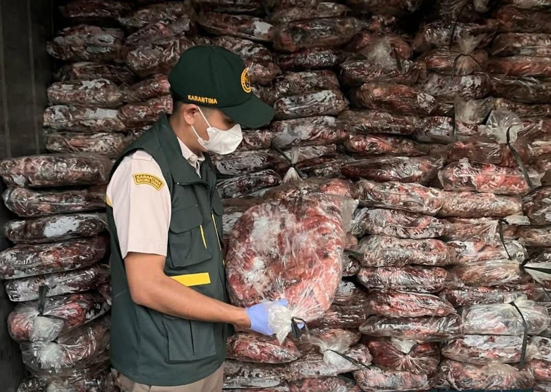 Balai Karantina Sigap Awasi Komoditas yang Dilalulintaskan saat Ramadan di Maluku Utara