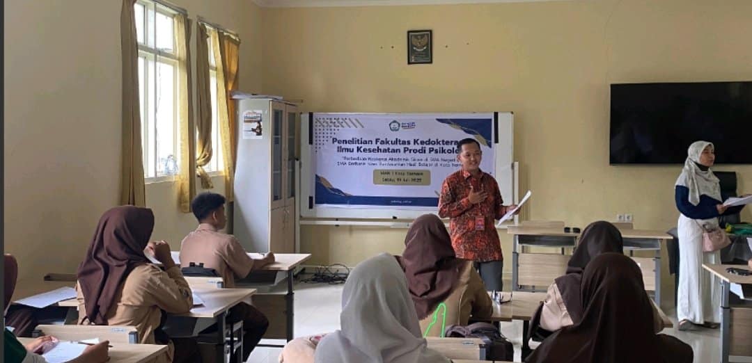 Teliti Resiliensi Akademik, Dosen Unkhair Bandingkan Siswa SMA Negeri dan Berbasis Islam di Ternate