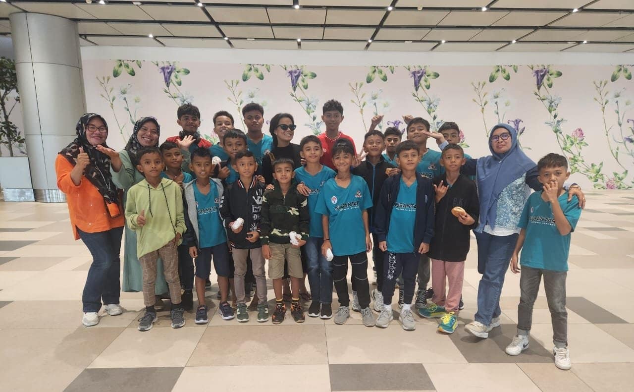 Tiba di Singapura, Nusantara Football Academy, Ternate Siap Menjajal Turnamen JSSL