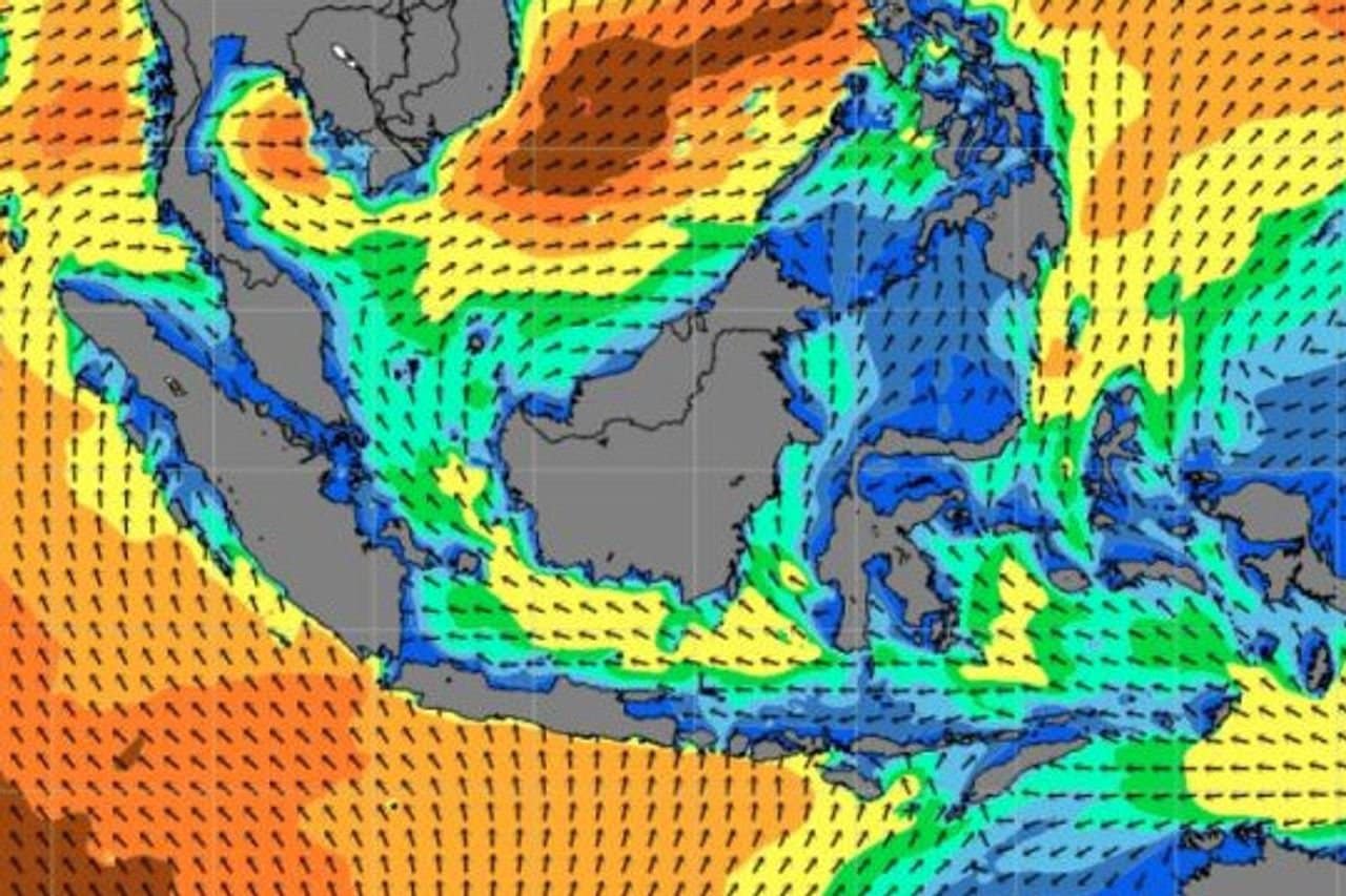 Cuaca Maluku Utara Sepekan, Hujan Ringan hingga Lebat Tak Menentu