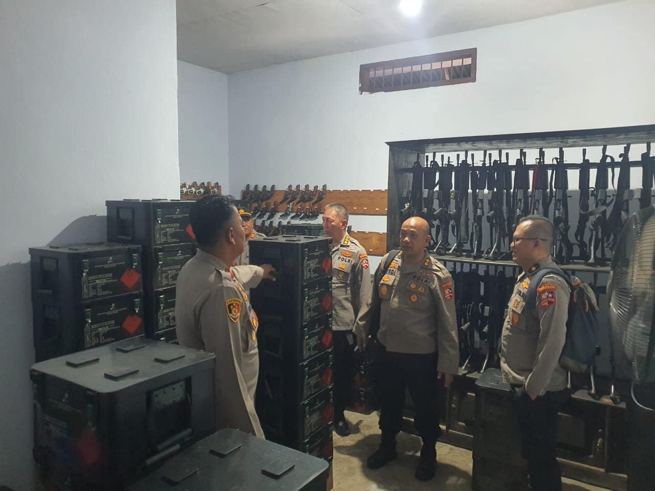 Gudang Senjata Polres Ternate Dievaluasi