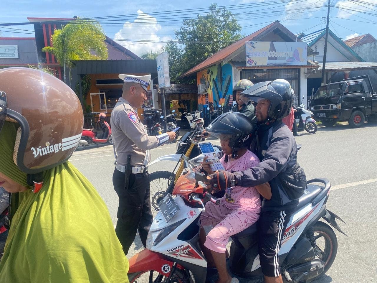 Operasi Patuh 2025, Tertib Berlalu Lintas di Halsel Menunjukan Tren Positif