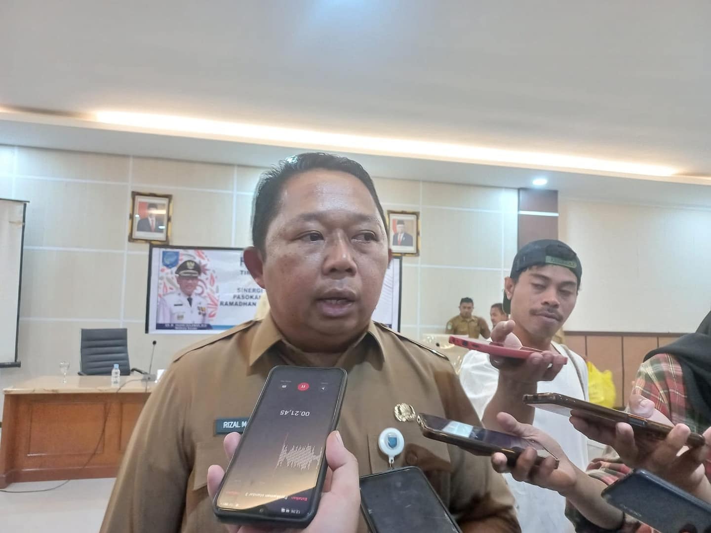 TPID Kota Ternate Rapat Pastikan Harga dan Stok Pangan Jelang Ramadan dan Idulfitri