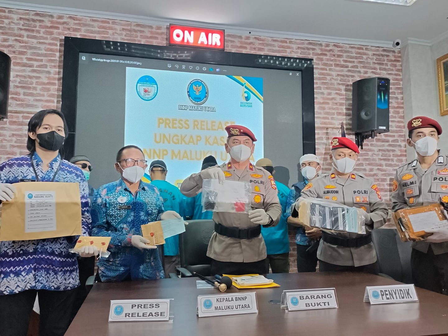 Narkotika Jaringan Lapas Ternate Dibongkar BNN