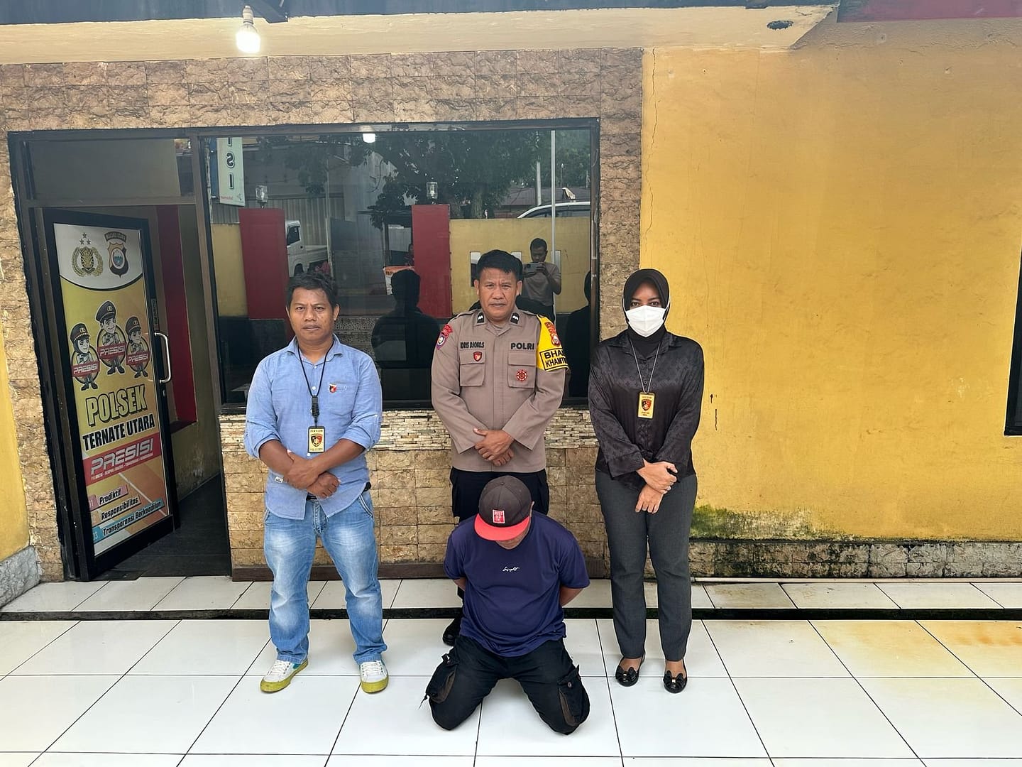 Kabur ke Haltim, DPO Pencabulan Polsek Ternate Utara Diringkus