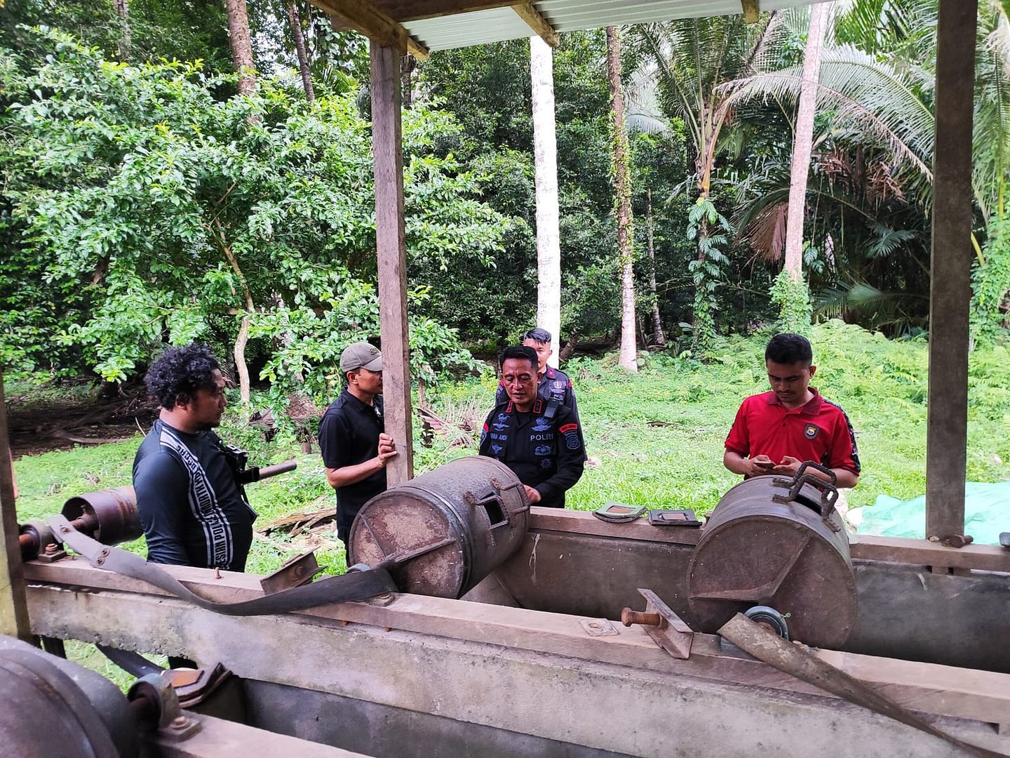 Tegas, Kapolda Tupup Tambang Ilegal di Halmahera Utara