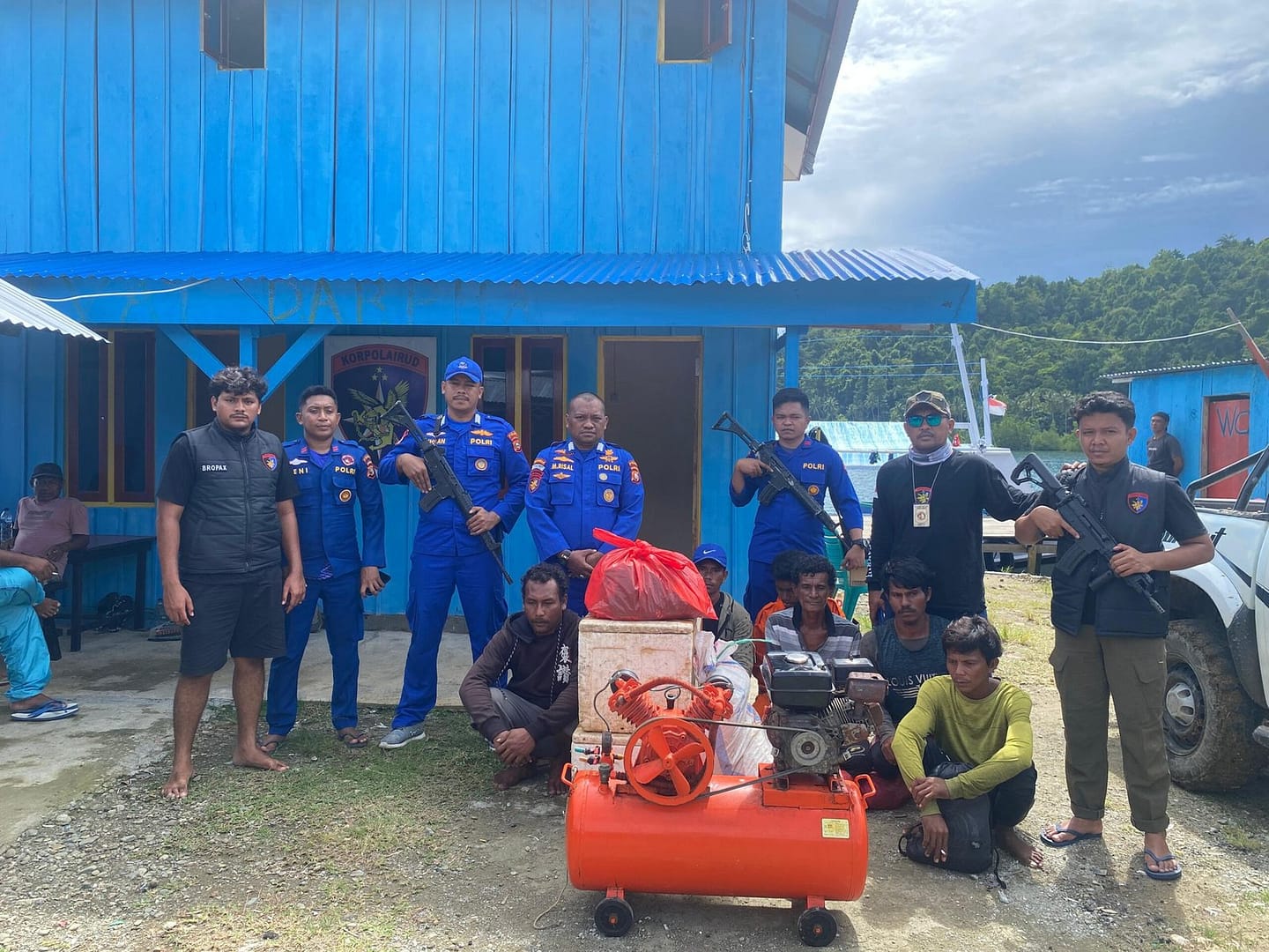 Tangkap Ikan Pakai Peledak, Enam Nelayan di Halsel Ditangkap