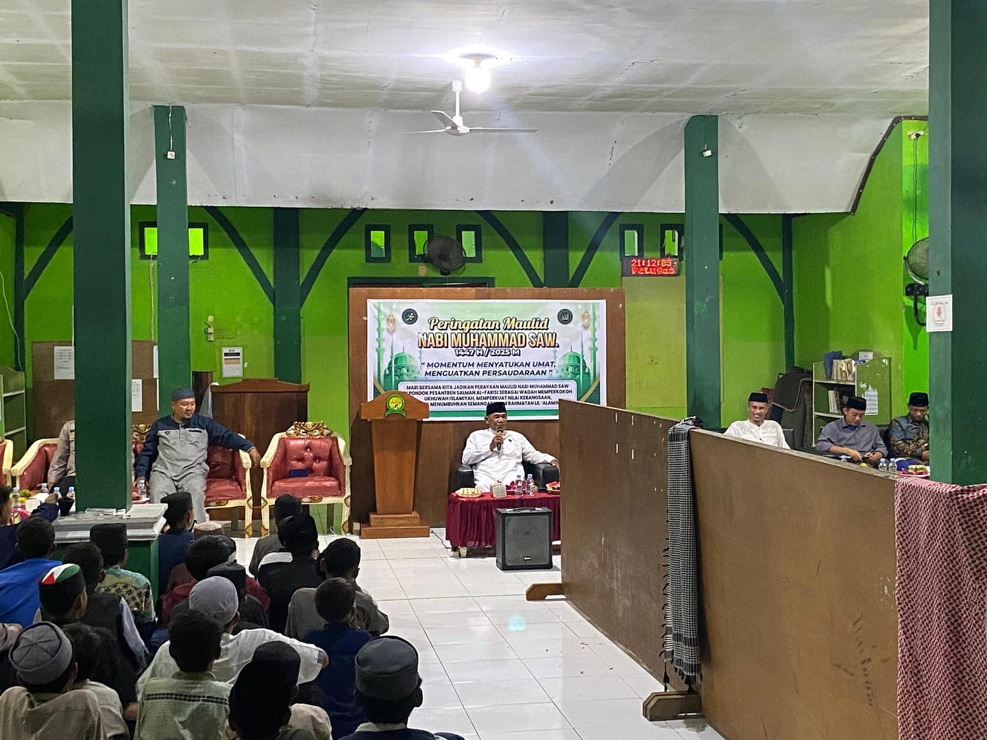 Peringatan Maulid Nabi di Ponpes Al-Faris Halmahera Tengah
