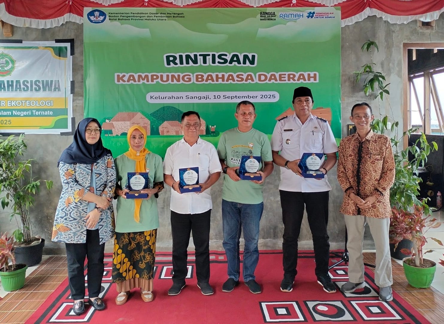 Balai Bahasa Maluku Utara Lakukan Pencanangan Rintisan Kampung Bahasa Daerah di Kelurahan Sangaji, Kota Ternate