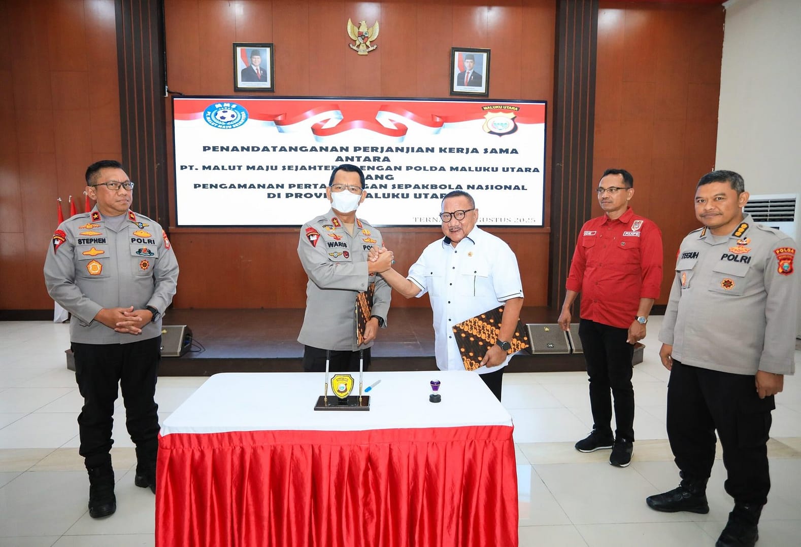 Polda Siapkan Pengamanan BRI Super League Ternate