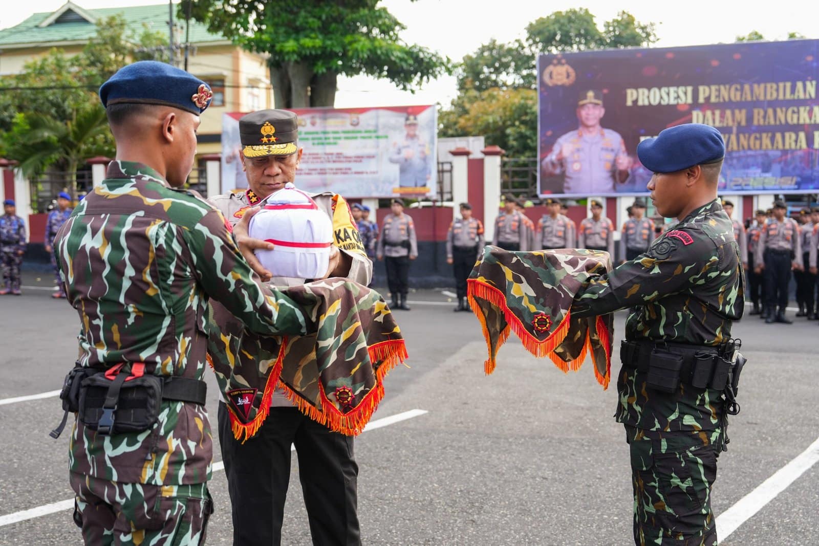 Air Suci Ternate Dikirimkan ke Mabes Polri