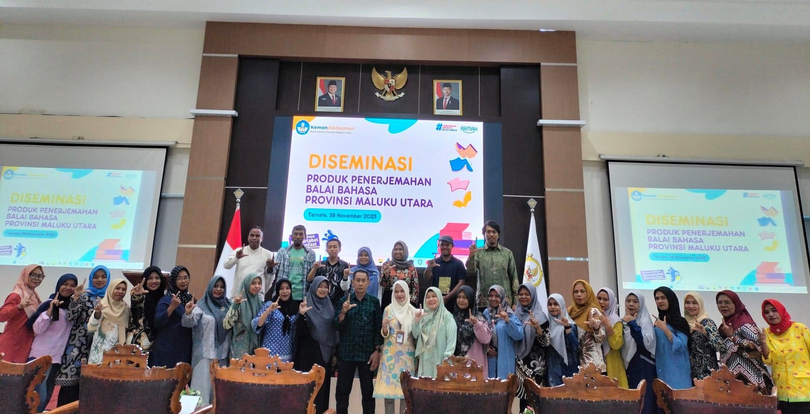 Balai Bahasa Malut Gelar Diseminasi Produk Penerjemahan: Pamerkan 111 Buku Cerita Anak, Dorong Pelestarian Bahasa Daerah