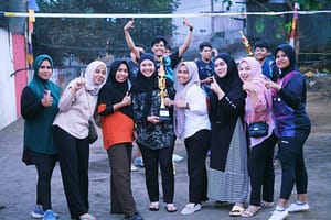 Jauara Tim Voly Putri RT06 Sangaji Utara (Dok: Ist)