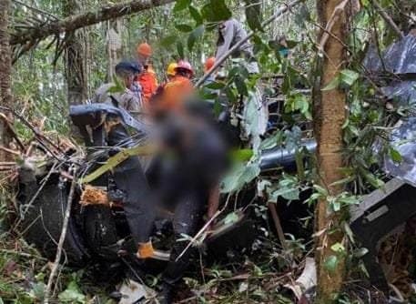 Tim SAR Kantongi Identitas Korban Helikopter Jatuh di Halmahera Tengah