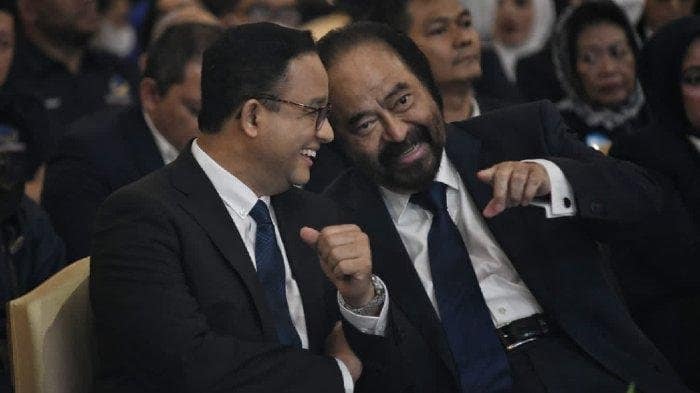 AHY Mendapat Kirim Selamat Surya Paloh-Anies