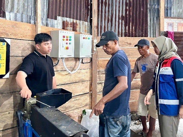 Pertamina AFT Babullah Gandeng Kelompok Binaan Gelar Pelatihan Inovasi Pengelolaan Sampah Jadi Barang Bernilai Ekonomi