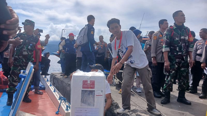 Logistik Pilkada Ternate Didistribusikan KPU