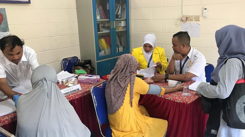 Screening Kesehatan Lansia Bersama Residensi Komunitas Fakultas Ilmu Keperawatan Universitas Indonesia