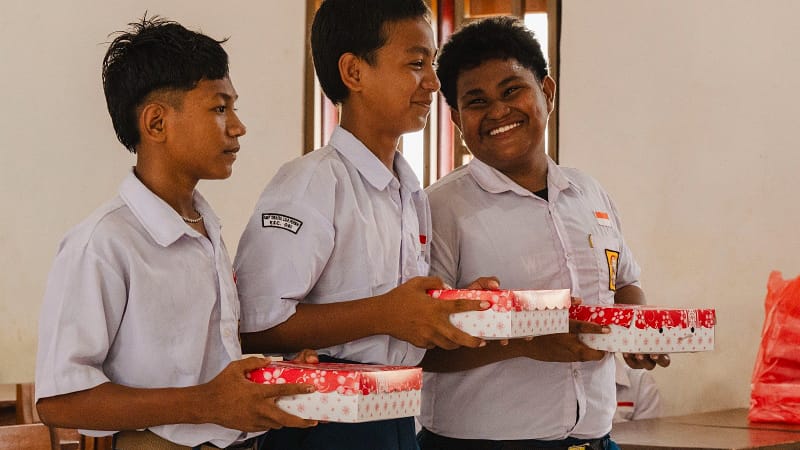 Membangun Masa Depan Anak Negeri Kawasi: Komitmen Harita Nickel Dalam Momentum Hari Gizi Nasional 2026