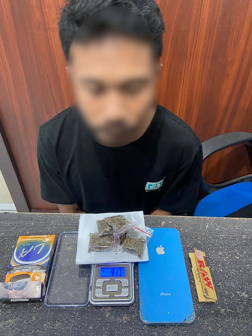 ASN RSUD Ternate Diciduk Gegara Simpan Ganja